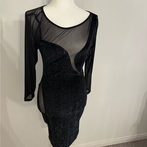 Frederick’s of Hollywood black dress
